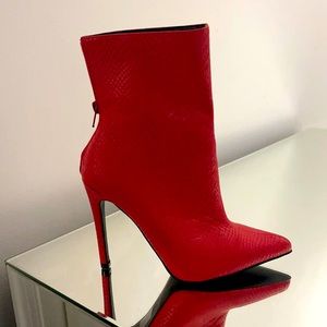 Red boots